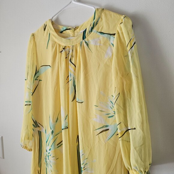 Women's Size Small Eva Mendes for New York & Company Floral Dress - Picture 3 of 6